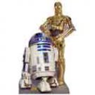 R2-D2 & C-3PO Cutout 530 - 4106