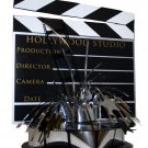 Hollywood 3-D Clapboard & Reel Centerpiece -6041