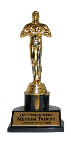 Achievement Customized Trophy Statue 8" Tall - 3383