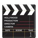 Director Cut Small Clapboard Paper Plates - 8362