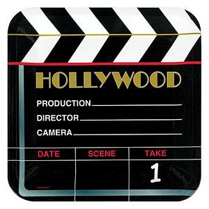 Hollywood Square Plastic platter - 8363