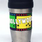 Stainless Steel Travel Mug with Filmstrip design - 4026