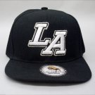 Los Angeles "LA" Cap - Black - 4396 Los Angeles "LA" Cap - Black - 4396