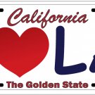I LOVE LA License Plate - 3213