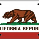 California Republic License Plate - 3209