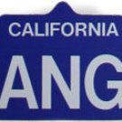 Blue Los Angeles Street Sign - 3064