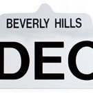 White Rodeo Dr. Street Sign - 3063