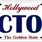 Actor License Plate - 3205