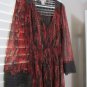 NEW without tags- Arden, B Abstract Print Chiffon Maxi Dress- Size S