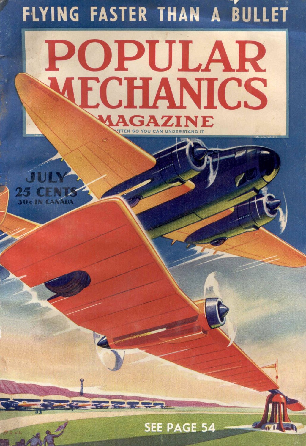 Popular Magazines Vintage issue POPULAR  MECHANICS MAGAZINE  July 1941