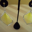 Yellow Thread Earrings