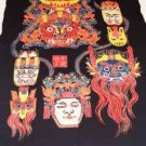 Tibetan Masks Batik