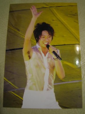 ARASHI ANNIVERSARY TOUR 5x10 AIBA MASAKI PAPARAZZI PHOTO KOKURITSU