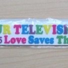 ARASHI 24 HOUR HR TV TELEVISION 2013 OFFICIAL GOOD CHARITY BAND WHITE NEW