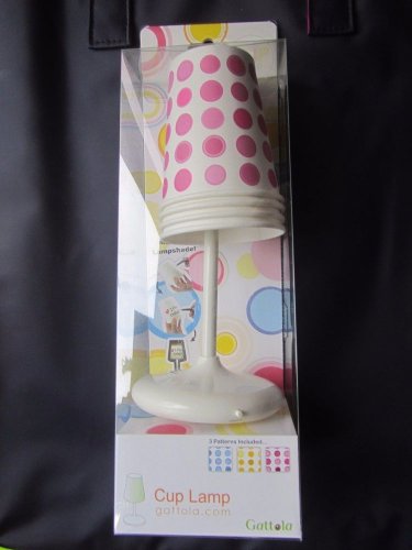 GATTOLA USB BATTERIES CUP LAMP TABLE LAMP BRAND NEW