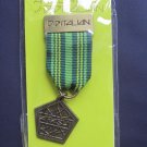 ARASHI 2014 DIGITALIAN CONCERT GOOD GREEN MEDAL BROOCH AIBA MASAKI FUKUOKA NEW