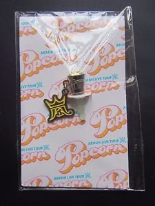 ARASHI POPCORN 2012 CONCERT GOOD EARPHONE JACK YELLOW FUKUOKA NINO NEW JAPAN
