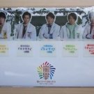 WAKUWAKU SCHOOL OF ARASHI 2013 GOOD SUBJECT BOOKMARK SET NEW WAKU WAKU JOHNNY