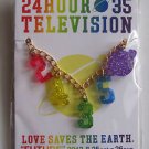 ARASHI 24 HOUR HR TV TELEVISION 2012 OFFICIAL GOOD MOBILE STRAP NEW JAPAN JOHNNY