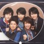 ARASHI 2013 LOVE CONCERT GOOD GROUP MINI UCHIWA GROUND FAN NEW JAPAN JOHNNY