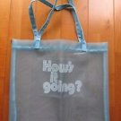 ARASHI 2003 HOW IT'S GOING TOUR CONCERT GOOD SHOPPING BAG TOTE NEW NINO OHNO JUN