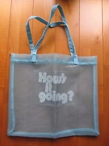 ARASHI 2003 HOW IT'S GOING TOUR CONCERT GOOD SHOPPING BAG TOTE NEW NINO OHNO JUN