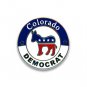Colorado Democrat 1" Lapel Pin -NOT a Button