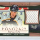 2005-06 Upper Deck Trilogy Honorary Swatches #HSPK Paul Kariya