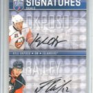 2008-09 Be A Player Signatures Dual #S2KJ Kyle Okposo/Josh Bailey