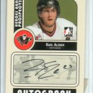 2008-09 ITG Heroes and Prospects Autographs #AKA Karl Alzner