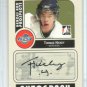 2008-09 ITG Heroes and Prospects Autographs #ATH Thomas Hickey