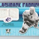 2009-10 SPx #199 Paul Kariya FF JSY