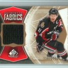 2009-10 SP Game Used Authentic Fabrics Gold #AFDA  Daniel Alfredsson /100