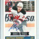2010-11 Score Signatures #613 Mattias Tedenby