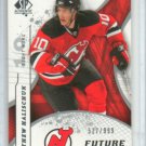 2008-09 SP Authentic #162 Matthew Halischuk FW RC /999