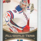 2010-11 Upper Deck All World Team #AW37 Henrik Lundqvist SP