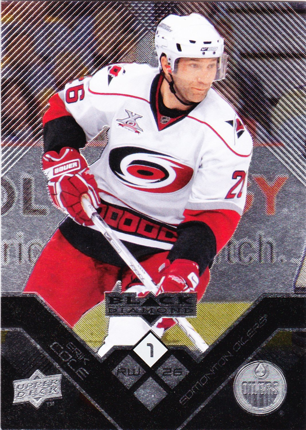 2008-09 Black Diamond #30 Erik Cole