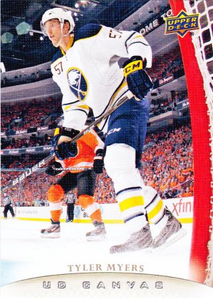 2011-12 Upper Deck Canvas #C13 Tyler Myers