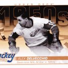 2011-12 Upper Deck Hockey Heroes 1950s #HH7 Alex Delvecchio