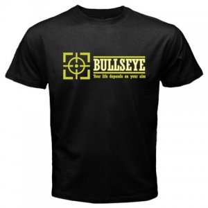BullsEye Black T-shirt