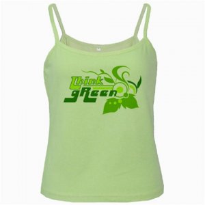 Think Green Spaghetti Tank