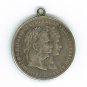1879 Austria 2 Gulden Marriage Jubilee Silver Coin / Medallion - ED610