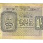 British Military Authority - WWII 1 Shilling Note