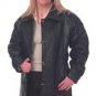 Ladies Genuine Lambskin Leather Coat 3/4 length-large