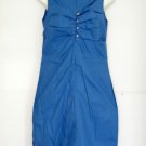 NEW SKY BLUE VERSATILE SLEEVELESS PETITE DRESS SIZE XS