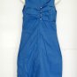 NEW SKY BLUE VERSATILE SLEEVELESS PETITE DRESS SIZE XS