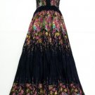 GYPSY BOHO PRINTED FLOWER DESIGN HALTER DRESS S M L