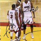 LEBRON JAMES DWYANE WADE CHRIS BOSH SIGNED PHOTO 8X10 RP AUTOGRAPHED MIAMI HEAT LEBRON JAMES DWYANE WADE CHRIS BOSH SIGNED PHOTO 8X10 RP AUTOGRAPHED MIAMI HEAT