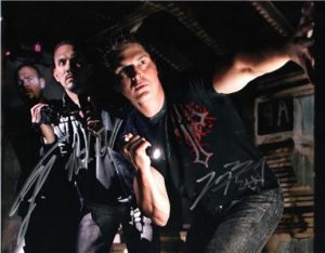 GHOST ADVENTURES * ZAK, NICK, AARON SIGNED PHOTO 8X10 RP AUTOGRAPHED CAST