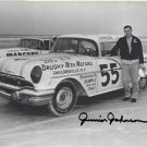 JUNIOR JOHNSON SIGNED PHOTO 8X10 RP AUTOGRAPHED HOF DAYTONA BEACH